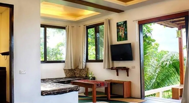 Suite con vista a la piscina Villa Maya