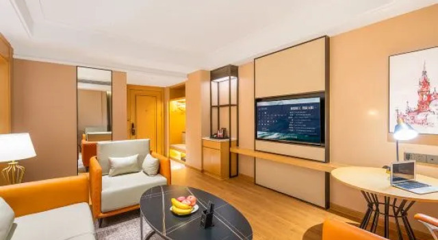 Люкс Deluxe Vienna International Hotel Yangzhou Jiangdu Golden Eagle Plaza Store