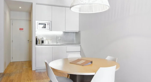 Апартаменты c 1 комнатой с балконом Casas do Rivoli