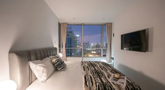 Люкс Comfort Youle Apartment (Shanghai Suhe Branch)