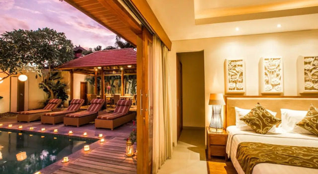 Вилла с 4 комнатами Villa Seriska Dua Sanur, Spacious 4BR Private Pool Villa with Private Cook, Spa & Tour