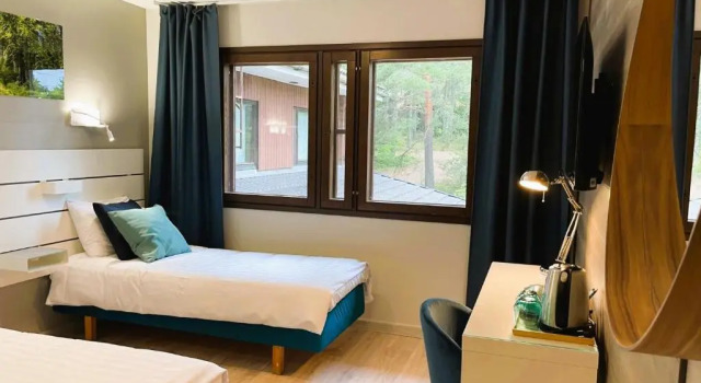 Номер Standard с балконом и с видом на окрестности Beach Hotel Santalahti