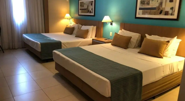 Семейный номер Standard Comfort Suites Flamboyant Goiânia
