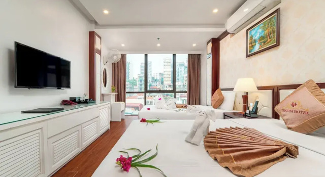 Двухместный номер Deluxe Thai Ha Hotel