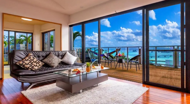 Коттедж Villa Ocean Bridge Kourijima