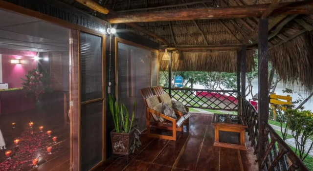 Люкс Las Guacamayas Lodge, Selva Lacandona, Chiapas México