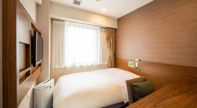 Одноместный номер Economy Natural Hot Spring SUPER HOTEL Kumamoto Chamber of Commerce
