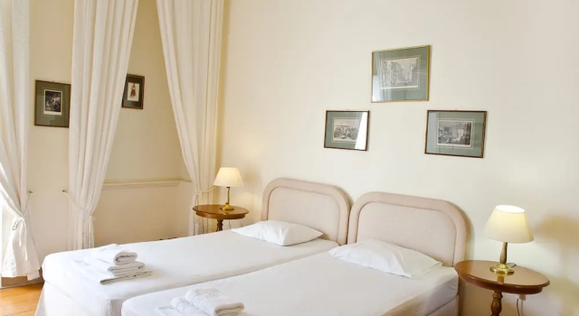 Двухместный номер Executive с балконом и с видом на город Hotel Omiros
