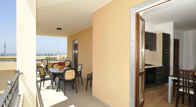 Апартаменты c 1 комнатой с видом на море KaRol Casa Vacanze