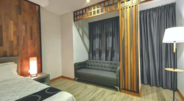Двухместный номер Deluxe с видом на город Frame Hotel