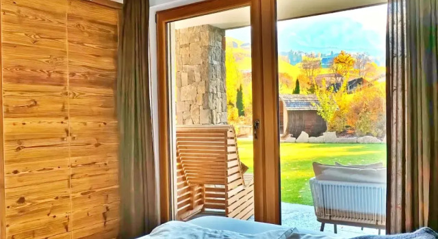 Апартаменты Deluxe с видом на горы Alpine Mountain Chalet