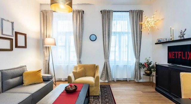Apartament z widokiem na ogród APrague Apartments - Újezd