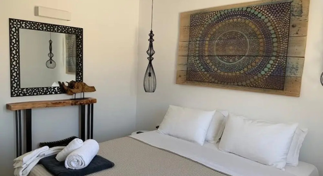 KHAMSA Mykonian Suites, Забронировать Отель Отели Пляжа Элия с парковкой, Парковка
