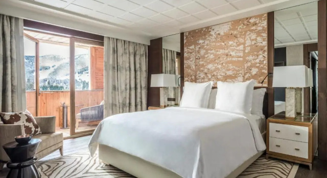 Двухместный номер Deluxe Отель Four Seasons Hotel Megeve