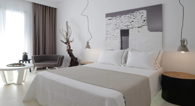Номер Deluxe Livin Mykonos Hotel