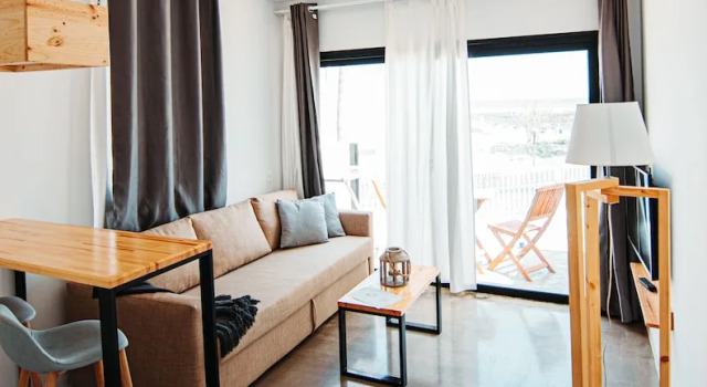 Апартаменты Premium c 1 комнатой с красивым видом из окна Apartamentos Punta Elena Beach