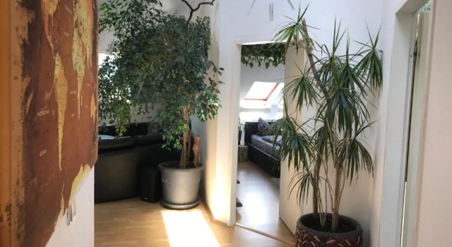 Апартаменты Stadtdschungel FeWo mit Balkon