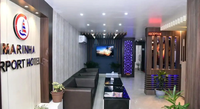 Marinha Airport Hotel, Забронировать Отель Асуиннатх Катманду