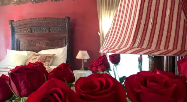 Standard- dobbelt værelse med bjergudsigt Rose Street Bed & Breakfast