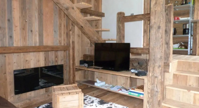 Шале c 1 комнатой с красивым видом из окна La Cubelette