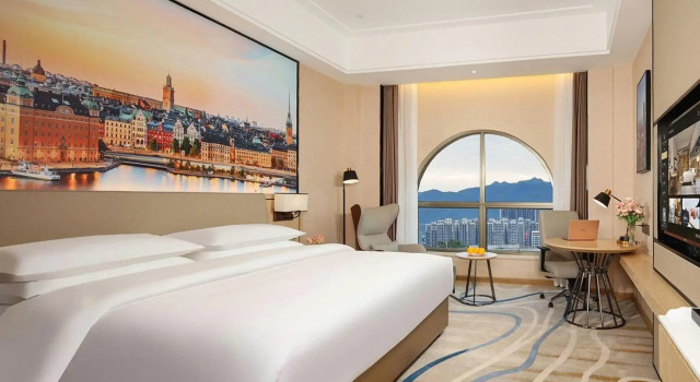 Vienna International Hotel (Zhaoqing Dinghushan Wanda Plaza Branch), Boek Hotel Hotels in Guangdong met parkeren, Parkeren