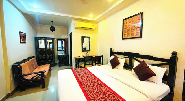 Номер Deluxe с видом на внутренний двор Shanti Bhawan Heritage Hotel