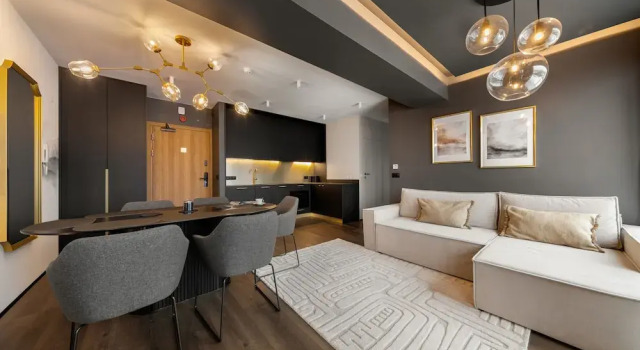 Апартаменты Deluxe Cyrhla Mountain View with Saunarium & Heated Summer Pool by BQQK