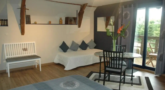 Двухместный номер Standard с красивым видом из окна Chambre dHôte La Boulière