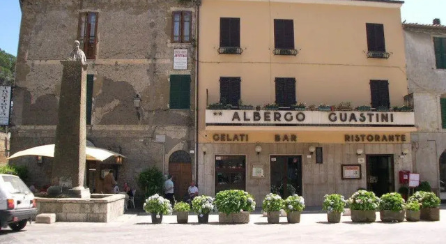 Albergo Guastini, Buchen Sie Hotel Hotels in Pitigliano mit Frühstück, Frühstück