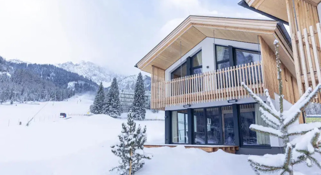 Chalet mit 4 Schlafzimmern, Sauna und Kamin, Prenota Chalet Cottage a Zugspitz Arena, Cottage