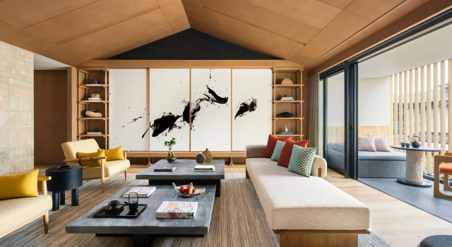 Люкс Пентхаус с 3 комнатами Отель Six Senses Kyoto