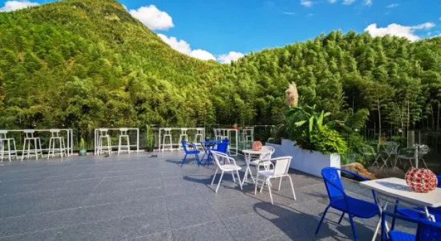 Yizhou Petrichor Mountain View Design Homestay, Anji, Prenota Boutique Hotel a Huzhou con piscina, Piscina