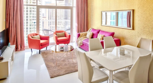 Апартаменты с 2 комнатами с видом на гавань Luxury Staycation - Continental Tower