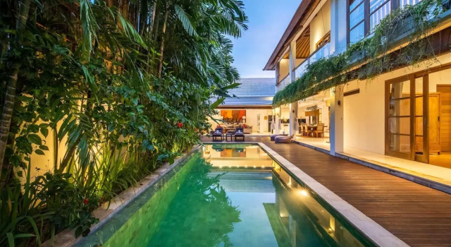 Вилла с 3 комнатами с балконом Villa Lagoon Canggu