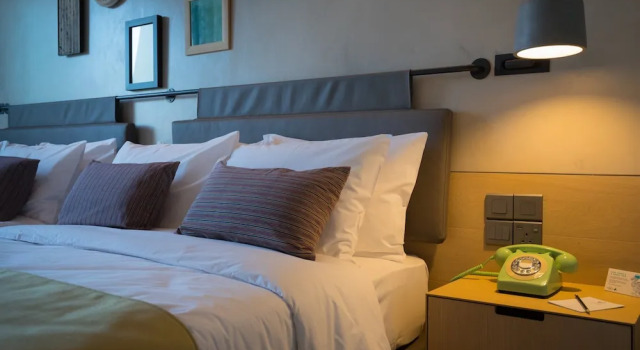 Standardní Dvoulůžkový s manželskou postelí pokoj s balkonem Hotel Indigo Larnaca by IHG