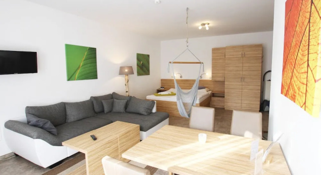 Апартаменты Comfort GRÜNBLAU RELAX Pension & Apartments