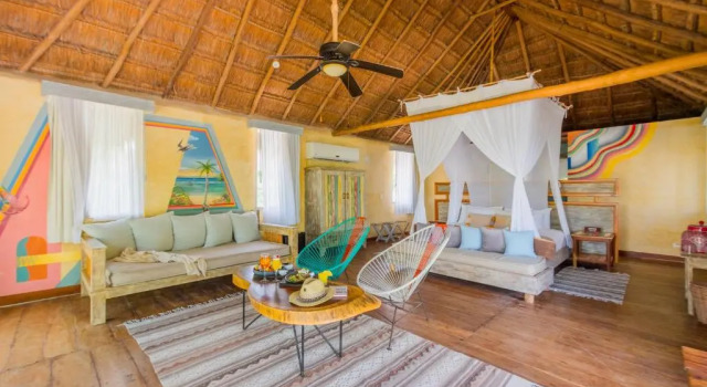 Двухместный люкс с видом на океан Villa Pescadores Tulum-Beachfront hotel by Ahau Collection