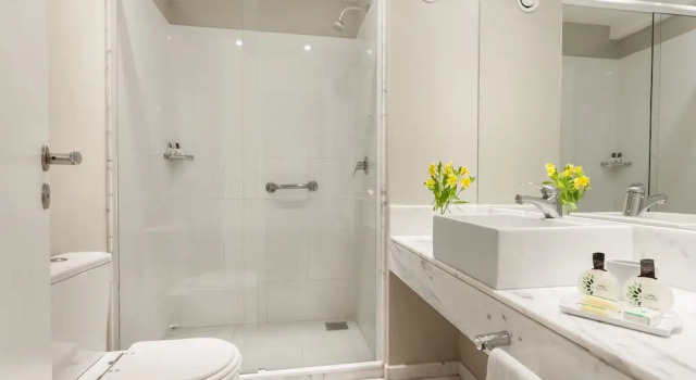 Двухместный номер Deluxe с красивым видом из окна Esuites Lagoa Santa