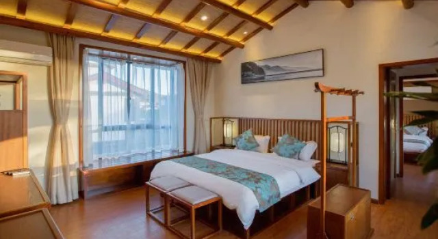Семейный люкс Lijiang Xiangyu Light Luxury Snow Mountain Holiday Villa