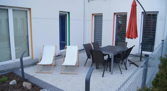 Апартаменты Apartament Riwiera dla 2 par i 2 dzieci, 300m od plaży