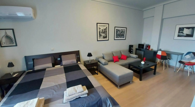 METROPOLITAN MACVIEW-3 διαμέρισμα studio Φάληρο, Rezerwuj Hotel Pireus Attyka