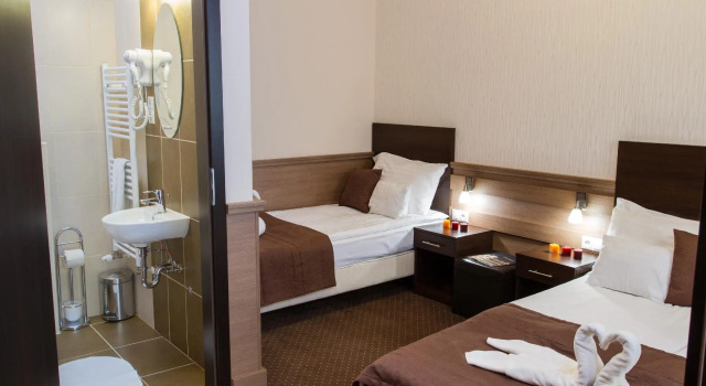 Трёхместный номер Standard Central Hotel 21