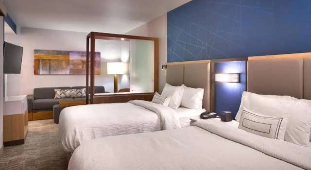 Двухместный люкс SpringHill Suites by Marriott Salt Lake City-South Jordan