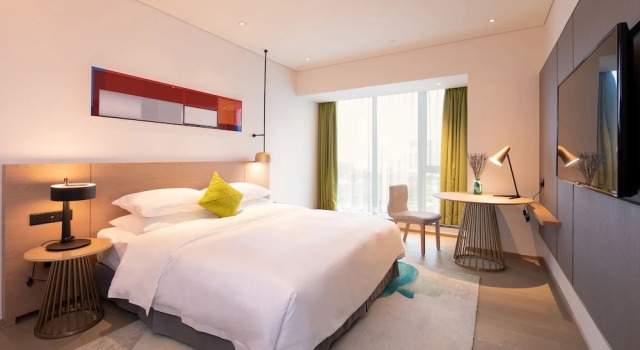 The Mulian Urban Resort Hotels Nansha, Забронировать Курортный отель Отели Гуанчжоу 4 звезды, рядом с Мечеть Хуайшэн, 4*