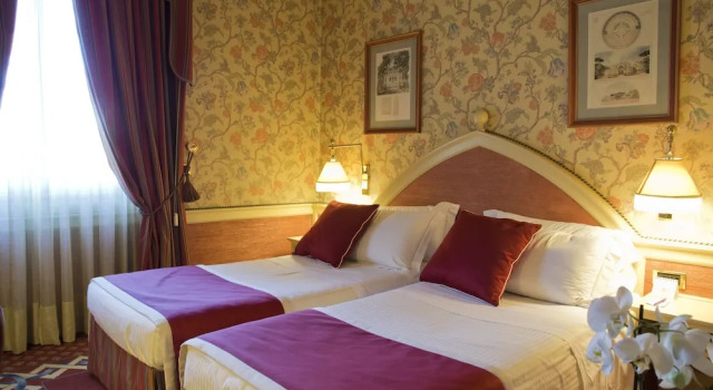 Twin room Hotel Milano Regency