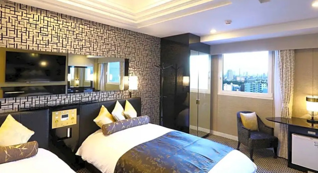 Двухместный номер Deluxe Accessible APA Hotel Yamanote Otsuka Ekimae Tower