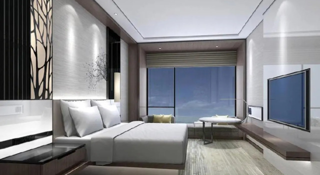 Двухместный номер Deluxe с видом на город Courtyard by Marriott Chengdu South