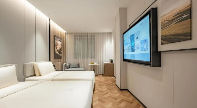 Двухместный номер Superior Atour Hotel Shanghai Lujiazui ShanghaiCenter