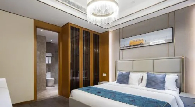 Люкс Sanya Haitang Bay Binhai Wanghai Seaview Hotel Apartment