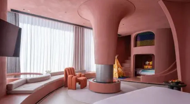 Семейный люкс Dali Joy Luck Qingshi  Hillside Lakeview Resort Hotel